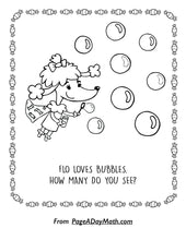 Load image into Gallery viewer, MEET THE MATH SQUAD! My First Counting Coloring Joke Book (ages 3+)