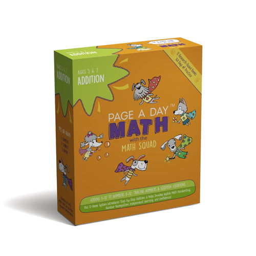 ADDITION System (Ages 4-6 (10 books, 6+ Months of Practice)