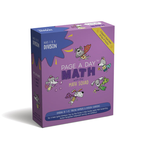DIVISION System (Ages 6-9, 12 Books, 6+ Months of Practice)