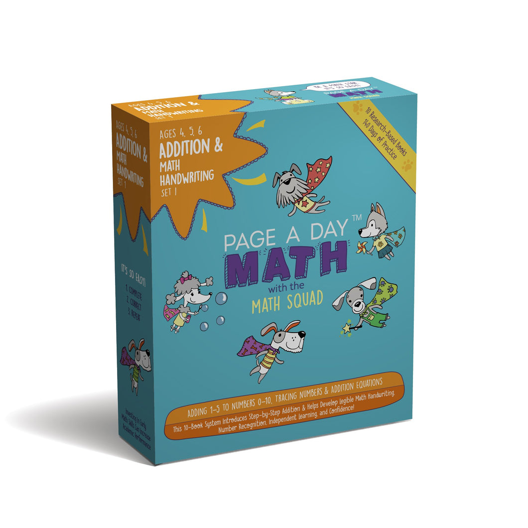 Bonus for ADDITION & MATH HANDWRITING, Part 1