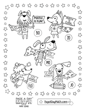 Load image into Gallery viewer, Bonus Series 2 ~ ADDITION &amp; MATH HANDWRITING (Part 1) - Page A Day Math with the Math Squad