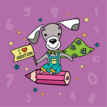 Load image into Gallery viewer, Bonus Series 6 ~ ADDITION - Page A Day Math with the Math Squad